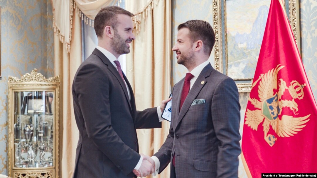 Predsjednici Vlade i države Milojko Spajić i Jakov Miltović na Cetinju