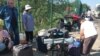 Scores of Ukrainians hoping to visit their homes in Russian-occupied areas are being stranded in no-man's-land as they await clearance to enter.