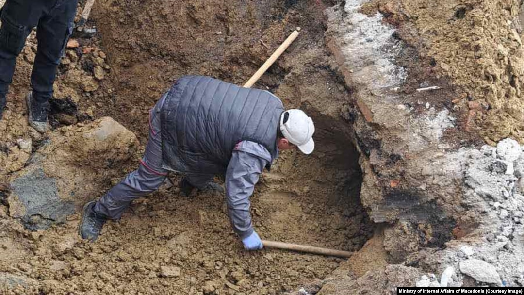 Tunel iz zatvora Idrizovo kroz koji su zatvorenici planirali da pobegnu, 21. mart 2023.