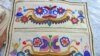 This precious, handcrafted embroidery over 100 years old was given to Olena Lazko by an elderly neighbor.