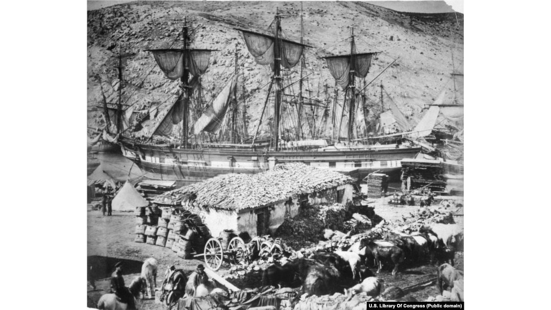 The harbor in Balaklava