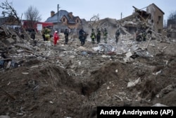 Тут був будинок... Запоріжжя. 22 березня 2024 року. Наслідки російської ракетної атаки.