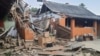 В Івано-Франківській ОВА показали наслідки падіння уламків ракет у регіоні