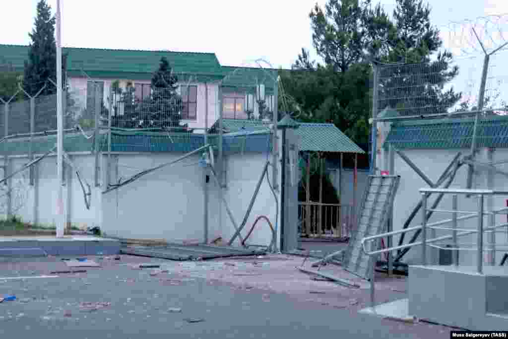 This was the scene at Makhachkala’s Uytash Airport on October 30 after it was stormed by mobs of men hunting for Jewish passengers from a flight that had just arrived from Israel on October 29. 