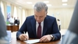Uzbek President Shavkat Mirziyoev 