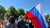 Прарасейскія актывісты ў Варшаве, архіўны здымак