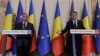 Premierul Marcel Ciolacu (dreapta) și liderul PNL Nicolae Ciucă (stânga) sunt în căutarea unor independeți pentru Primăria Capitalei și prima poziție pe listele de la alegerile europarlamentare.
