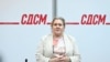 Поранешната министерка за одбрана и кандидат за претседател на СДСМ Славјанка Петровска 