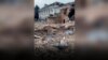 Missile Strike Leaves Destruction In Ukrainian Town
