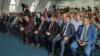 Sastanak predstavnika četiri severne kosovske opštine sa srpskom većinom u Zvečanu na Kosovu 24. avgusta 2022. 