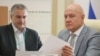 Сергій Аксенов та Віталий Нахлупін. Колаж