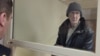 Vladimir Rumyantsev after receiving a six-year prison sentence for sharing news from independent media about Russia's invasion of Ukraine.