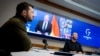 Володимир Зеленски по време на срещата на лидерите на страните от Г-7