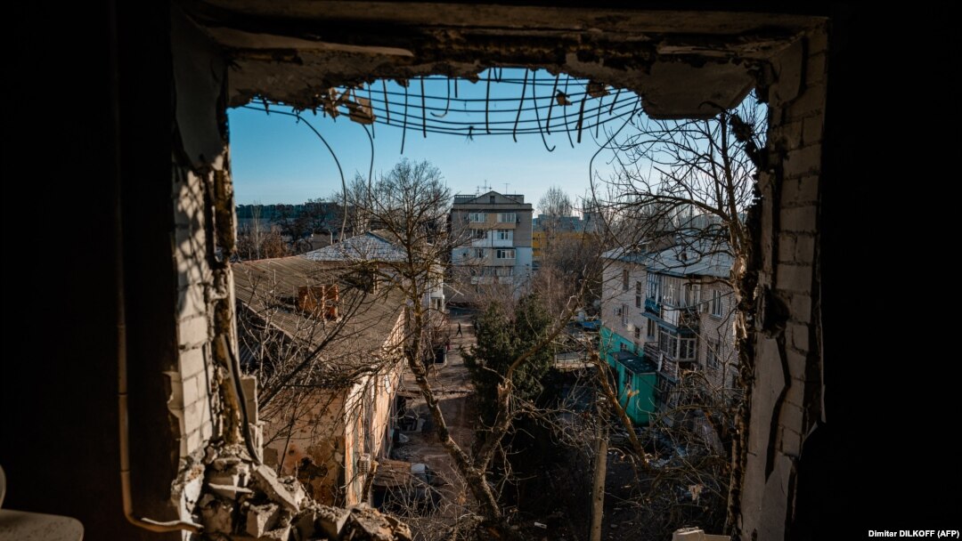 Наслідки російських ударів по Херсону. Фото ілюстративне 