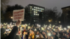 Митинг в защиту свободы слова. Бишкек, 25 ноября 2022 года. 