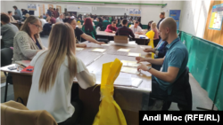 Ponovno brojanje glasova u centru za prebrojavanje u Sarajevu