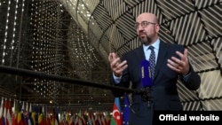 Претседателот на Европскиот совет, Шарл Мишел 