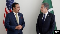 د بلاول بټو زرداري او د امريکا خارجه وزير اېنتني بلېنکن ترمنځه د ملګرو ملتونو په ودانۍ کې ليده کاته وشول.
