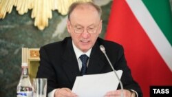 Кхерамзаллин кхеташонан секретарь Патрушев Николай ву Нохчийчоьнан куьйгалхочун резиденцихь, 2023-чу шеран зазадокху-бутт