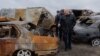 Прокурор Міжнародного кримінального суду (МКС) Карім Хан у Бучі на Київщині, квітень 2022 року