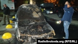 Спалене авто редакції «Схем»