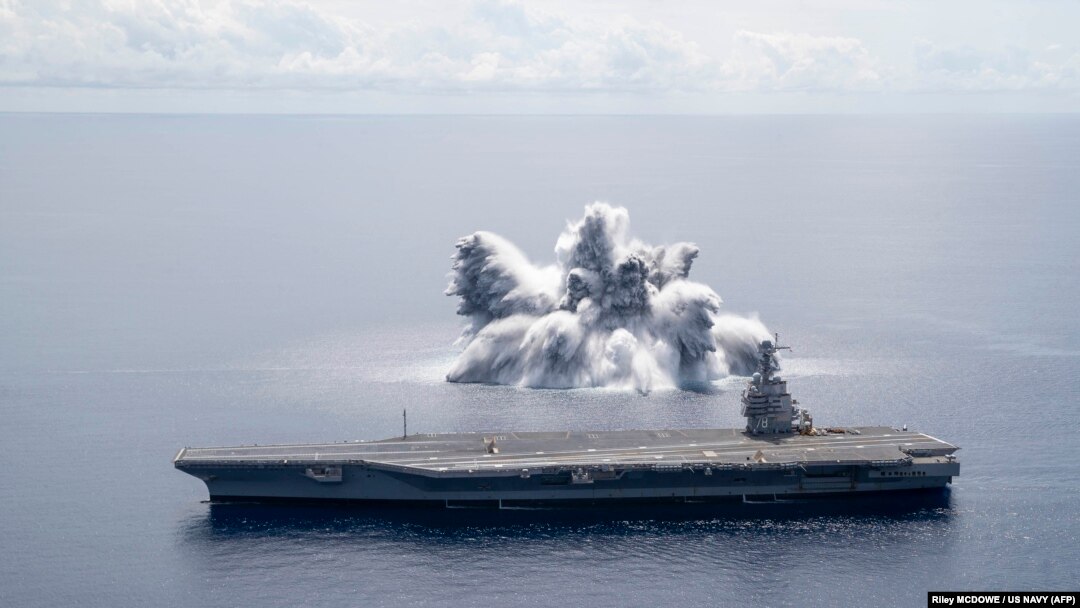 Американський авіаносець USS Gerald R. Ford (архівне фото)