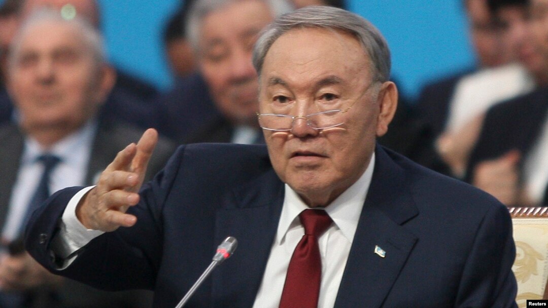 Президент Казахстана Нурсултан Назарбаев. Астана, 11 марта 2015 года. 