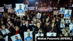 Protestni skup “Pravda za Dženana”, Sarajevo, 21. novembar