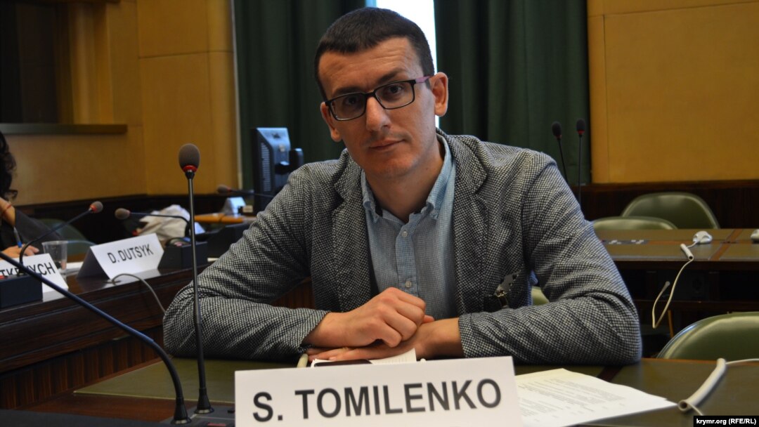 Sergiy Tomilenko, predsednik Nacionalne unije novinara Ukrajine na fotografiji iz 2016. godine.