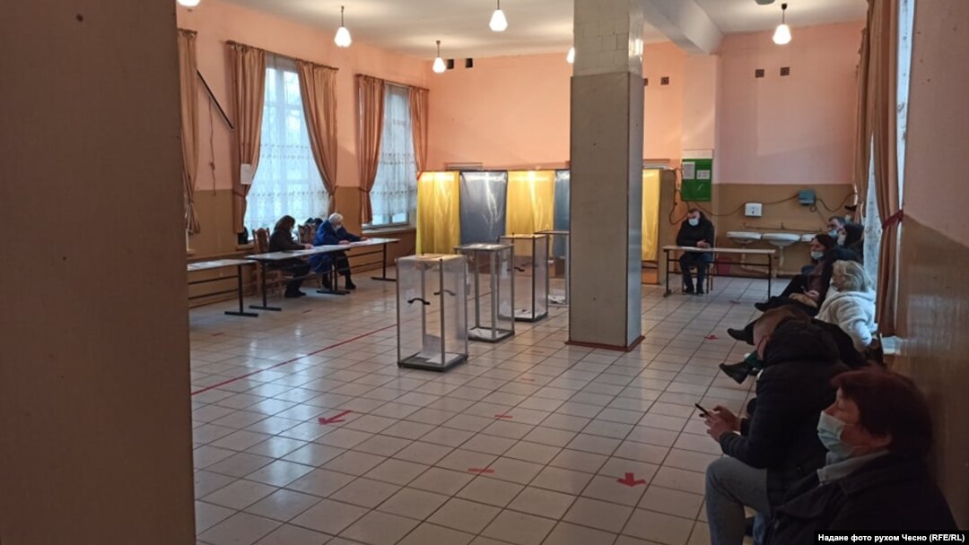 День виборів у Надвірній, 28 березня 2021 року
