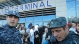 Аэропорт в Махачкале в день беспорядков. 2023 год