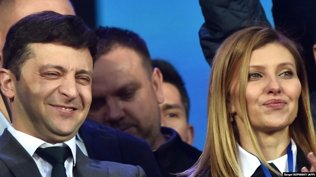 Подружжя Зеленських – Володимир і Олена