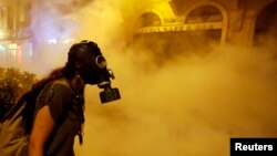 سال گذشته میلادی در نقاطی از جهان اعتراضات «سرکوب» شدند. در تصویر اعترضات در ترکیه
