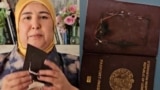 Sharifa Madrakhimova, journalist and human rights activist from Uzbekistan. Коллаж.