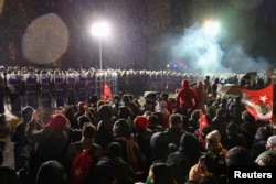 Protests in Istanbul earlier this month