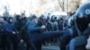 Сутички під Верховною Радою між представниками «Нацкорпусу» та співробітниками поліції. Київ, 17 грудня 2019 року