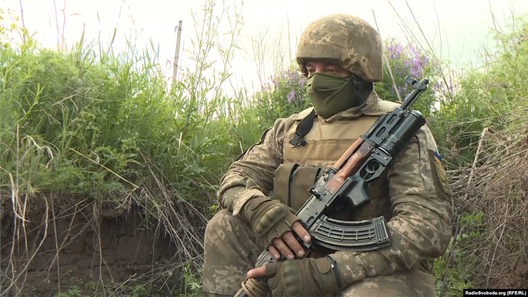 Військовослужбовець ЗСУ з позивним «Док»