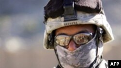 در ماه های اخير، شمارنيروهای آمريکايی در عراق از حدود ۱۷۰ هزار نفر به ۱۴۰ هزار تن کاهش يافته است. (عکس از AFP)