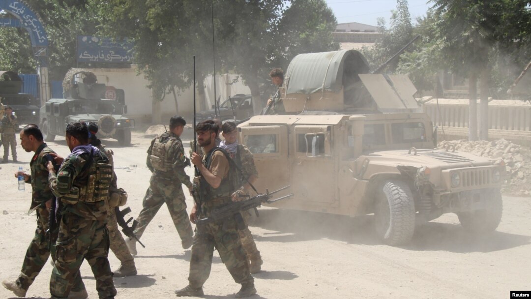 Afganistanske snage u provinciji Kunduz, gdje se sukobljavaju sa talibanima
