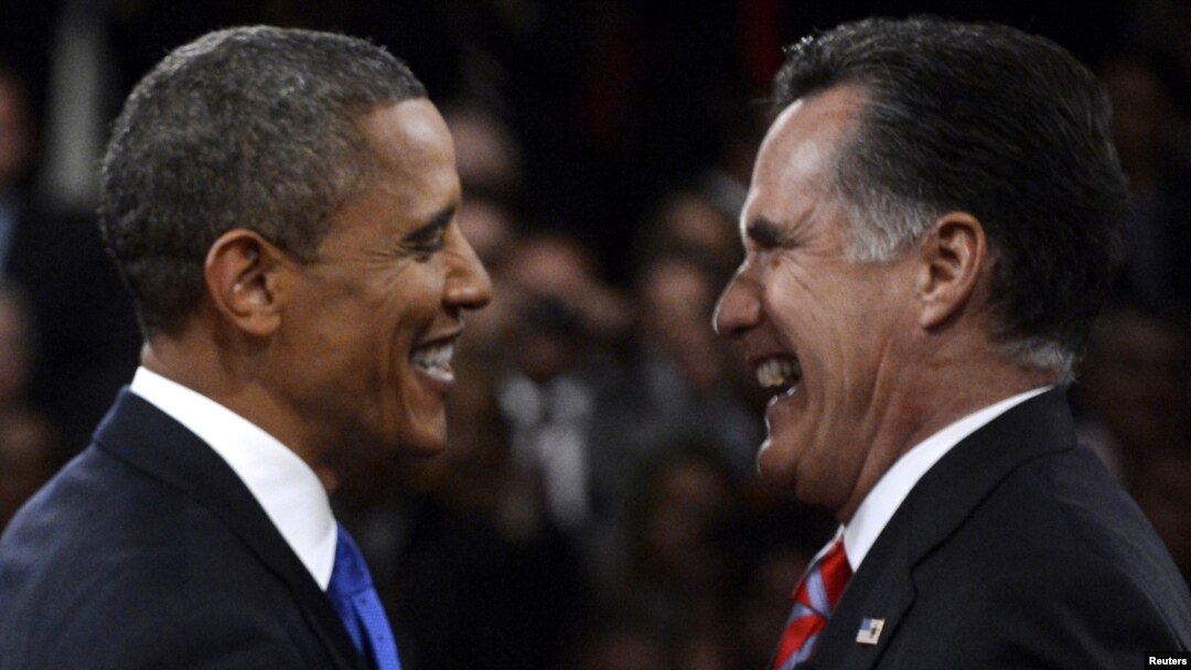 Barack Obama i Mitt Romney