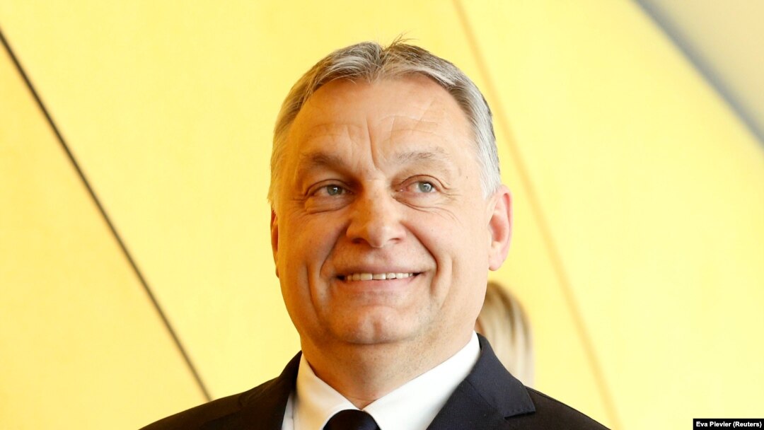 Віктор Орбан у Брюсселі перед засіданням політради ЄНП, 20 березня 2019 року