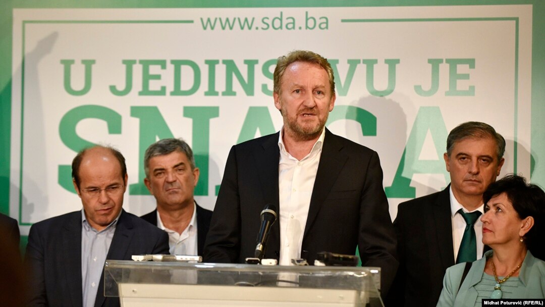 Despite winning every district in Sarajevo, Party of Democratic Action (SDA) leader Bakir Izetbegovic wasn't ready to declare victory.