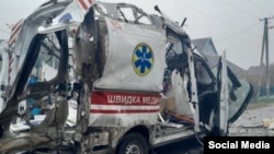 The UN report alleges that Russian soldiers deliberately targeted ambulances with drones. 
