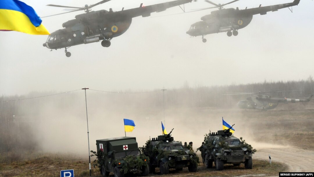 Українські військові на полігоні в Житомирській області, 21 листопада 2018 року 