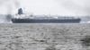 Petrolierul Eagle S ancorat lângă portul Kilpilahti din Porvoo, în Golful Finlandei, pe 7 ianuarie 2025. Petrolierul era suspectat că face parte din așa-numita „flotă fantomă” a Rusiei.