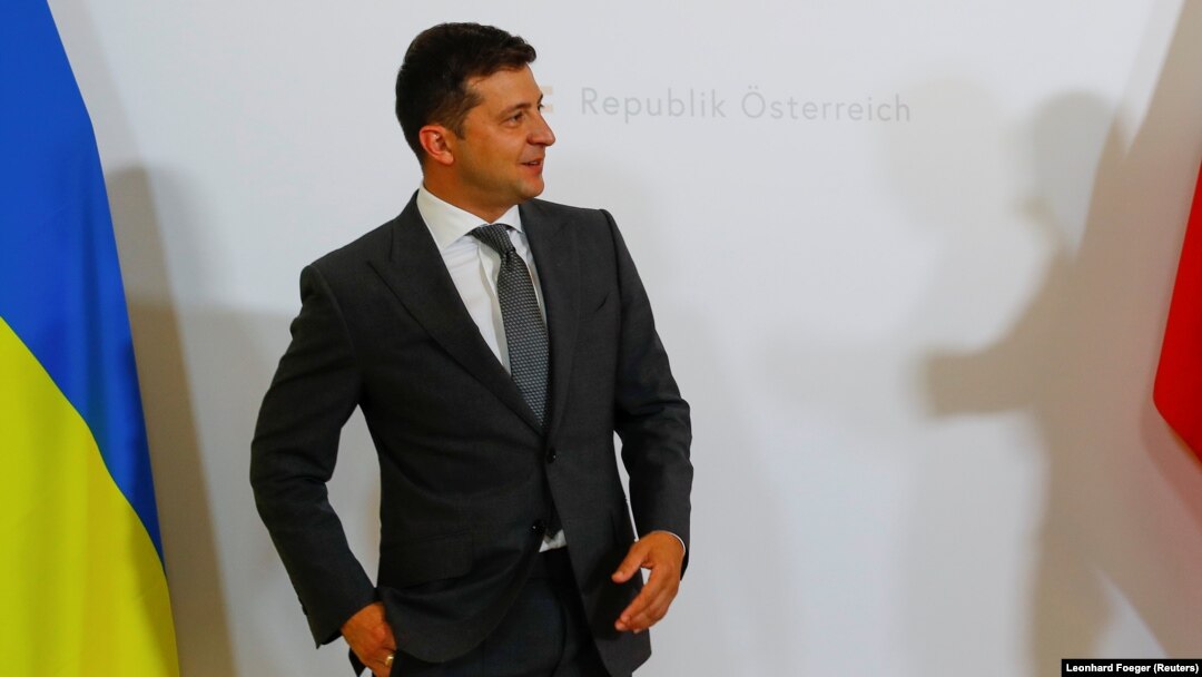 Президент України Володимир Зеленський у Відні, Австрія, 15 вересня 2020 року