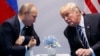 Russian President Vladimir Putin and US President Donald Trump in 2017