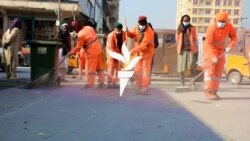 خوست کې د ښار پاک ساتلو لپاره اشر شوی دی