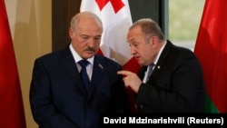 გიორგი მარგველაშვილი და ალექსანდრ ლუკაშენკო