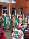 Башкортстанның Тәтешле районында сугышта һәлак булган хәрбине җирләү 